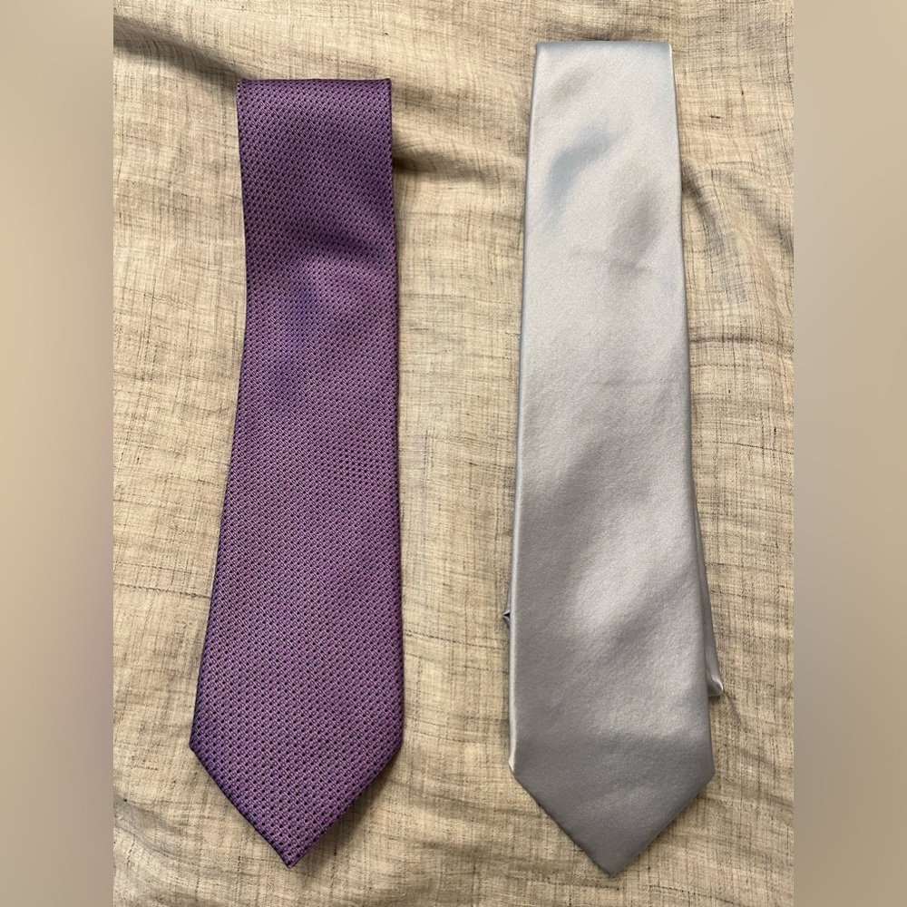 2 Brioni handmade in ITALY ties